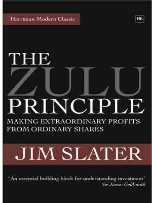 cover image of The Zulu Principle